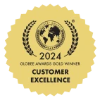 2024 Gold Globee Award for Customer Service